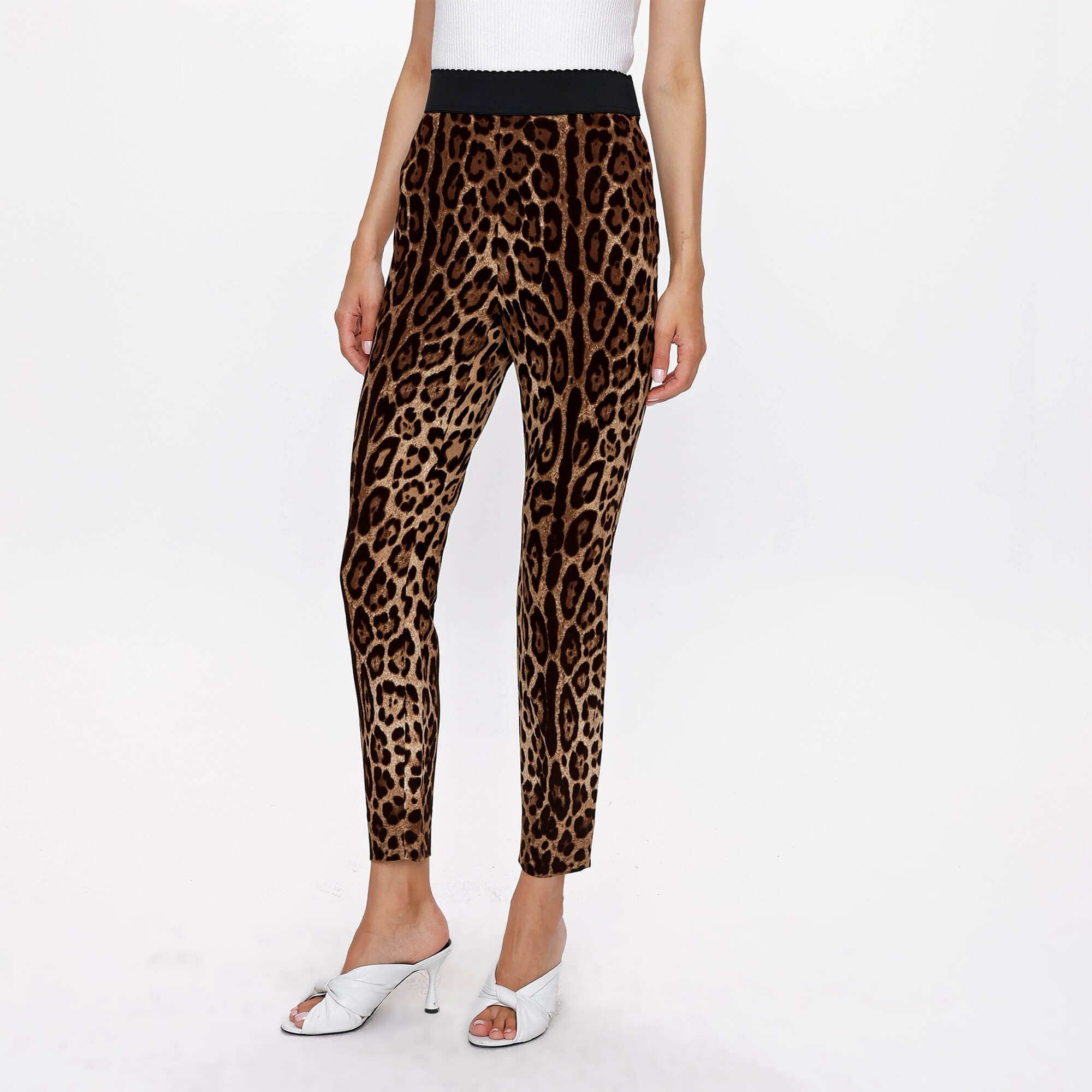 Dolce Gabbana - Leopard Print Leggings